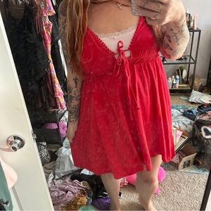 SHEIN Vibrant Red Garment